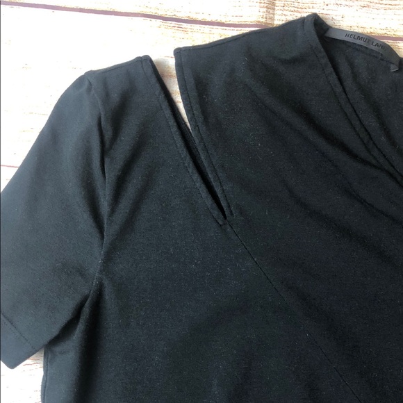 Helmut Lang Slash T-Shirt in black 🧡 - Picture 4 of 6